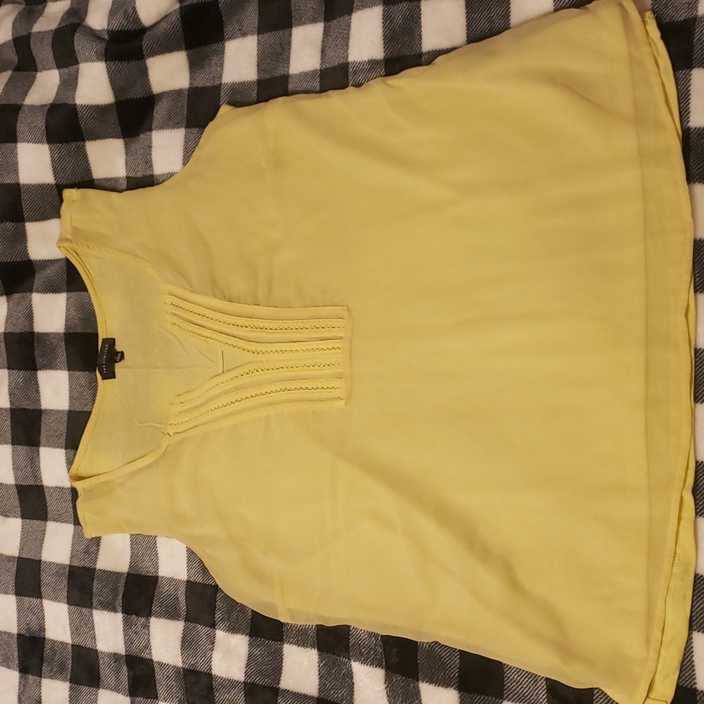 The Limited Yellow tank